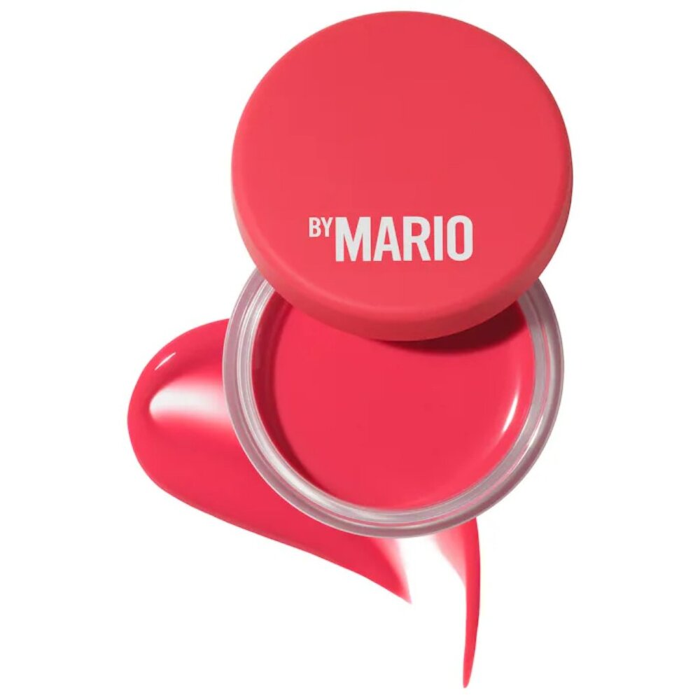 NIB ✅ Makeup By Mario #PINK SUGAR Jelly Jar Lip & cheek Multi-Use Balm ✨ BNIB